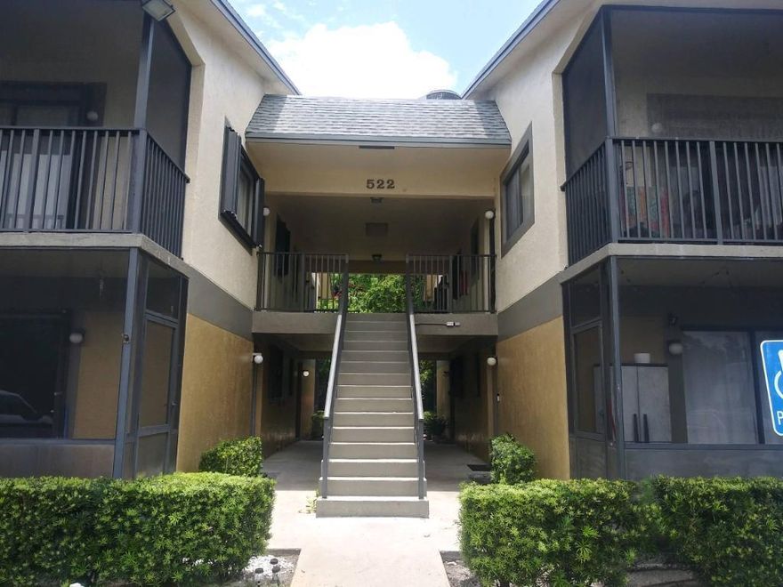 Great location in this 2 bedroom, 2 bath condo. You'll be steps from the clubhouse pool and a short bike to the beach. It doesn't get much more convenient living close to I-95 but without road noise.