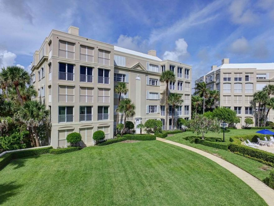 Oceanfront beauty boasting 3 bedrooms and 3.5 baths. Highly sought after first floor eastern exposure. 3400+ sq feet under air, 3 ensuite bedrooms, den, master bedroom and sunroom have stunning ocean views. Features include: custom built-ins, crown molding, plantation shutters, arched doorways, built-in wet bar, marble floors, formal dining room, galley kitchen with dining area, master bath has dual sinks, whirlpool tub, separate shower and walk-in closet. A large laundry room, private garage storage, 2 assigned covered parking stalls. Too much to list. Schedule your private showing.