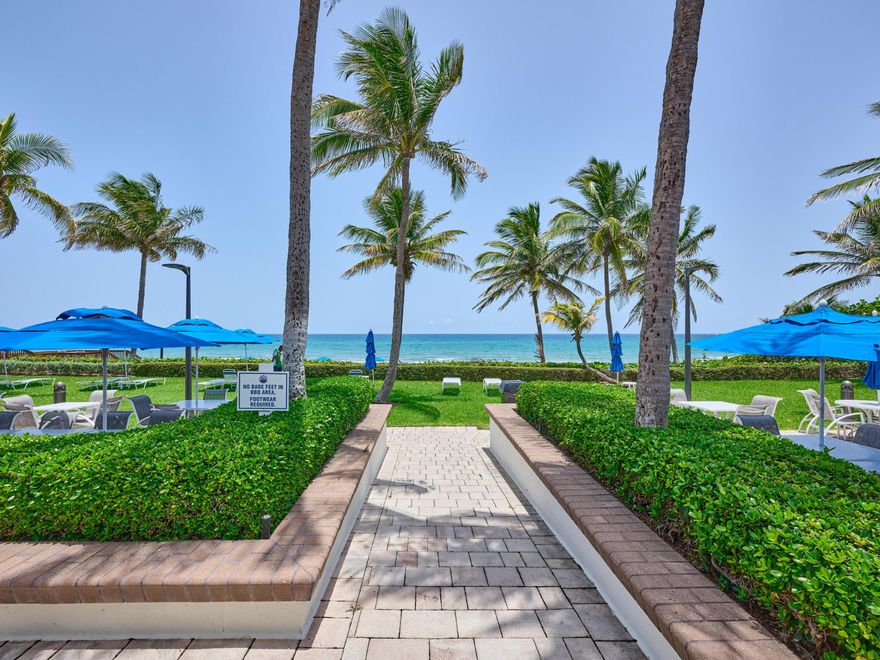 Enjoy the ocean view from your spacious lanai , perfect for relaxing or entertaining. Outfitted with chaises, cocktail tables, a dining table, and a cozy chair set, this outdoor space features a remote-controlled ceiling fan with three light temperatures. Inside, the living room boasts a newly furnished Cindy Crawford furniture package, and both the dining area and second bedroom have brand-new furniture as well. Sliding doors from the living room and both bedrooms open directly onto the lanai, while solar shades in the living room filter the afternoon sunlight. ***Available for Annual at $3,900 per month Seasonal minimum 4 months $8,000 per month*** Both bedrooms are fully furnished with Smart TVs, ample storage, and vertical blackout blinds.