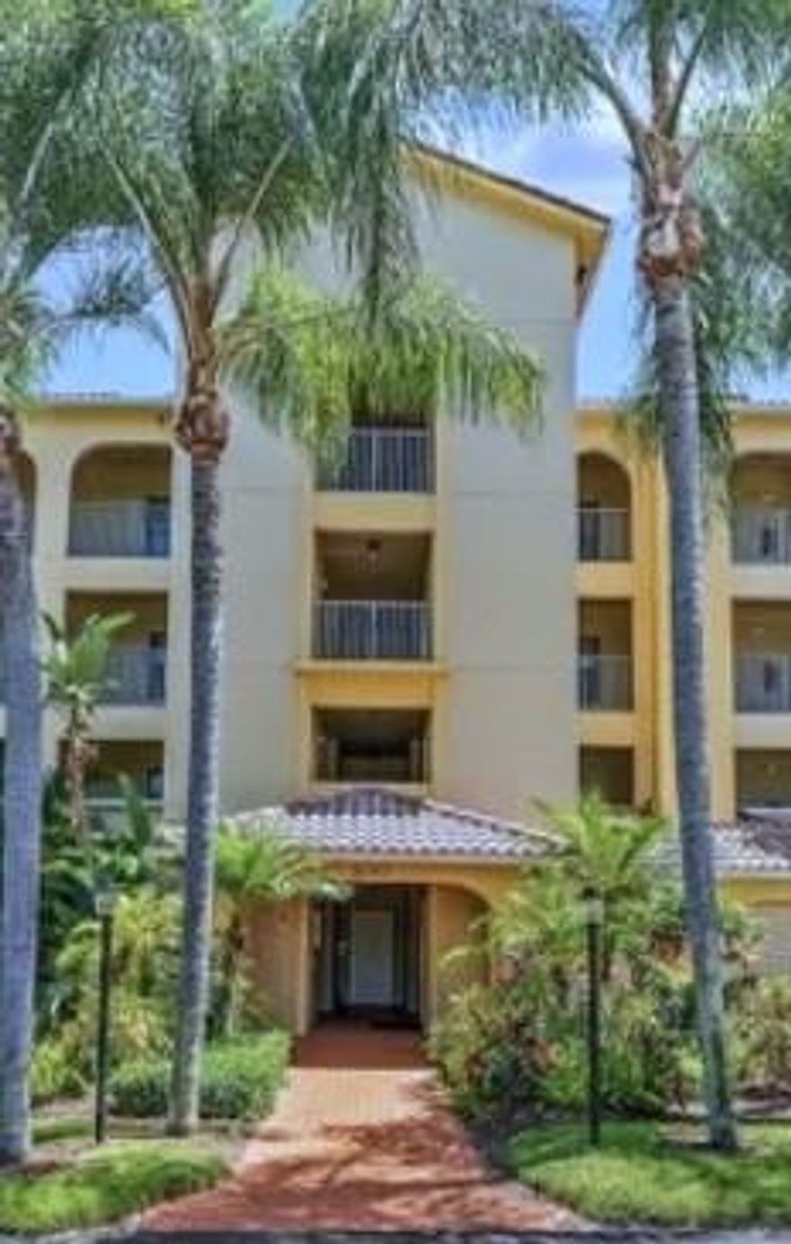 Don't miss this rarely available top floor, water view condo with covered parking space!  Walking distance to Juno Beach, Pet friendly w/restrictions. Investor friendly with monthly leasing avail.  2Bed/2Bath split plan, laundry & additional unassigned parking. New German luxury vinyl plank & tile floors, new 6 /3.4 baseboards, Quartz countertops galore, freshly painted interior. A/C & roof replaced in 2022. Large Master suite w/water view, walk in closet double sinks, updated fixtures & wood cabinetry.  Guest bath has new modern vanity, seamless shower glass, tile & updated fixtures.  Guest bedrm has a Murphy bed. Updated kitchen new soft close wood cabinetry, European tile backsplash, SS appliances, modern layout. Storm shutters, balcony storage closet. Welcome to the Florida lifestyle.
