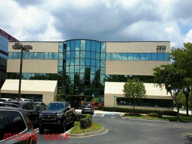 100% leased and occupied by a long-term tenant, this 1,430 square foot dental clinic is in a modern office building with a glass façade, directly on University Drive and 28th Street in Coral Springs.