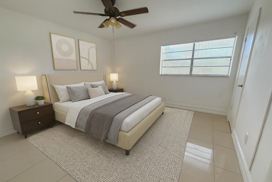 Welcome to this beautifully updated 2-story townhome located in the heart of Coral Springs! This spacious residence features 3 bedrooms & 2.5 bathrooms, thoughtfully designed w/ comfort & functionality in mind. The bright & open living area is complimented by new wood-look flooring & neutral finishes, creating a warm & inviting atmosphere. The modern kitchen offers white cabinetry, stainless steel appliances, & ample counter space, perfect for both everyday living & entertaining. Upstairs, the primary bedroom is generous in size w/ plenty of natural light, while the secondary bedrooms make for an ideal kids'room, guest space, or home office. A private balcony overlooks lush green space & a park-like setting, providing a peaceful outdoor retreat.