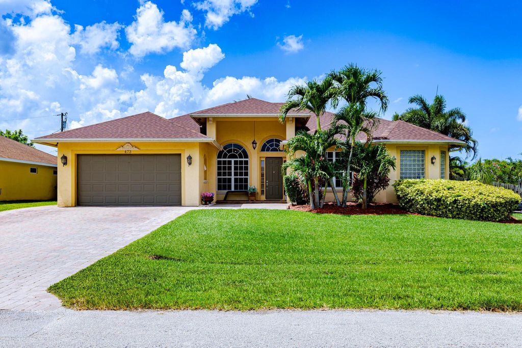 Photo of 473 SW Dagget Avenue, Port Saint Lucie, FL 34953 (MLS # R11096968)