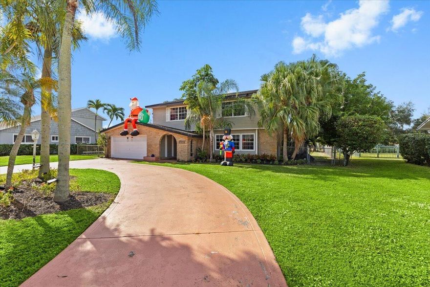 Spacious 4-bedroom, 2.5-bath home set on a prime lot with serene golf course views. This inviting residence features an open living area with natural light, wood and tile flooring, and a well-appointed kitchen with ample cabinetry, generous counter space, and a breakfast bar ideal for entertaining. Enjoy indoor-outdoor living with a large patio and private pool overlooking lush green fairways. The oversized yard offers space to relax, play, or expand. Circular driveway, mature landscaping, and a peaceful setting complete this exceptional property. A rare opportunity in a highly desirable location. Very unique NO HOA. Owner financing available.
