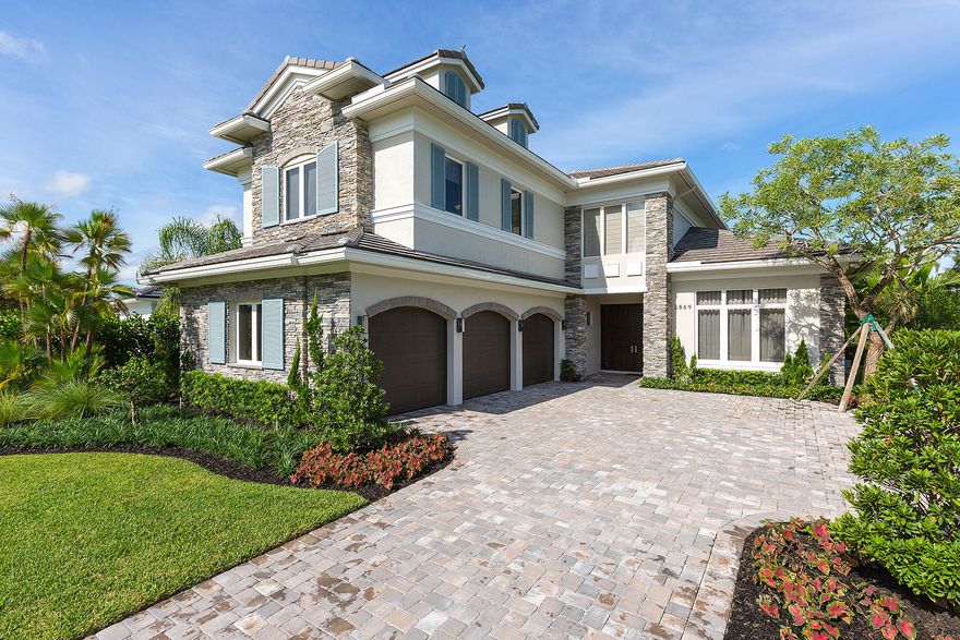 NEW CONSTRUCTION. If you do not want to go through the building process then this brand new home is for you.  A spectacular four bedroom five and a half baths New Construction Furnished Home.  Many upgrades were incorporated into this beautiful home. Some upgrades include all impact doors and windows with a Solid Mahogany impact front door with a 3 point locking system. The great room features 12 foot sliding glass door that opens to large heated pool and patio with south western views of the Cypress Golf Course and Cypress Preserve. The covered patio offers a summer kitchen and phantom retractable screening. A structured wiring system system in a central closet enables an all home automation system such as house wide WiFi, Sonos Stereo, Automated Lighting, Climate Control.