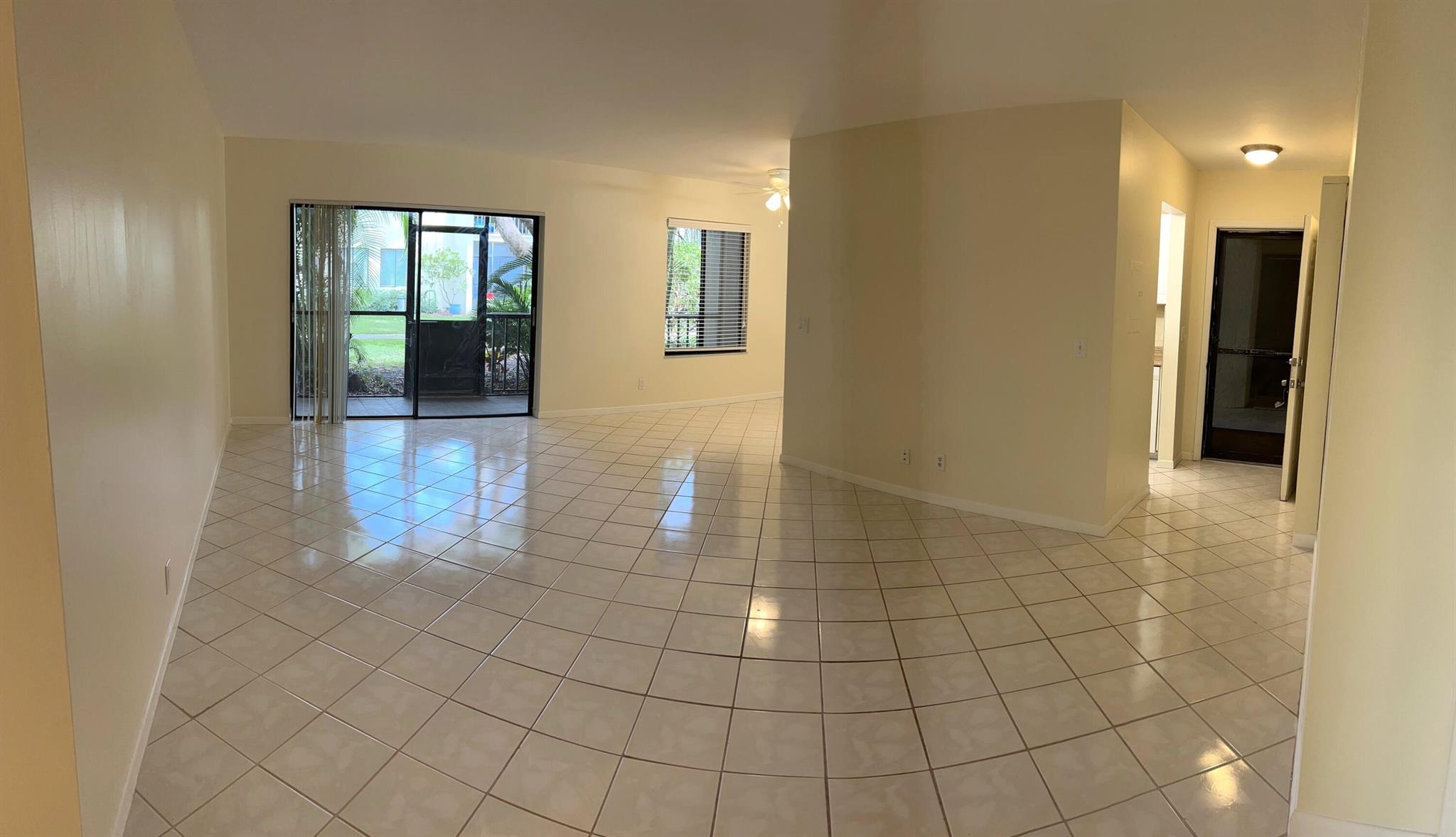 PRICE IS FIRM. Great Investment Opportunity. 2 bedroom 2 bath ground floor condo. Screened patio overlooking Large garden green area. Recently updated kitchen and baths, granite counters, new tile floors throughout, New roofs in 2024, Community pool and clubhouse, Convenient to Beaches, shopping and restaurants. Condo is leased through 6/30/26 at $ 2200.00 per month. LIMITED ACCESS FOR SHOWINGS. SELLER TO PAY S PECIAL ROOF ASSESSMENT IN FULL AT CLOSING.