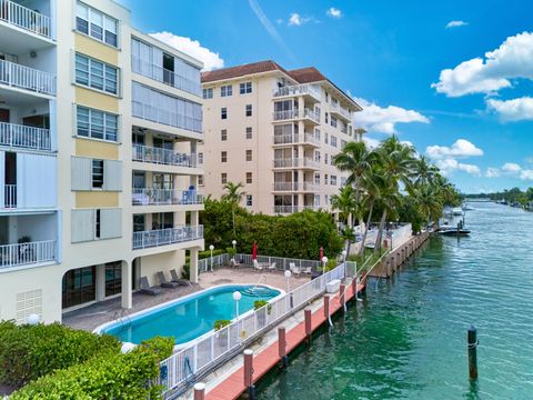 A home in Bay Harbor Islands