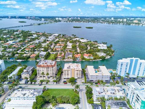 A home in Bay Harbor Islands