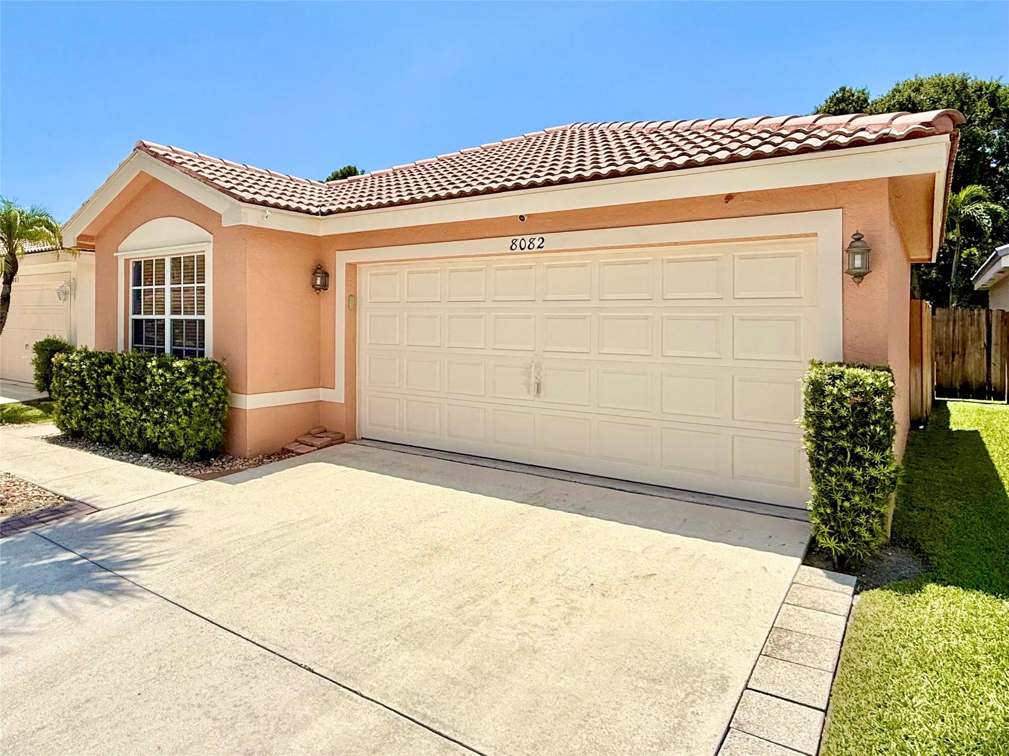 Beautiful and Spacious 4-Bedroom/ 2-Bath, Single-Story Home with 2-Car Garage. Located in Gated sought-after (ALL AGES) Community of NAUTICA in Boynton Beach. Vaulted Ceilings and Tile Floors throughout. Kitchen features Stainless Appliances, White Cabinetry, Center Island, Pantry and Open to Family/Living Room Area. Expansive Finished Screened Enclosure with Covered Patio overlooks Private Fully Fenced Yard. Hurricane Impact Shutters. Amenities Include a Tropical Resort-Style Pool, Pickleball and Tennis Courts, Fitness Center, Playground, Picnic Areas and More! Close to A-rated Schools, Major Shopping Centers and Top Restaurants. Low HOA Fees and Pets Welcome!