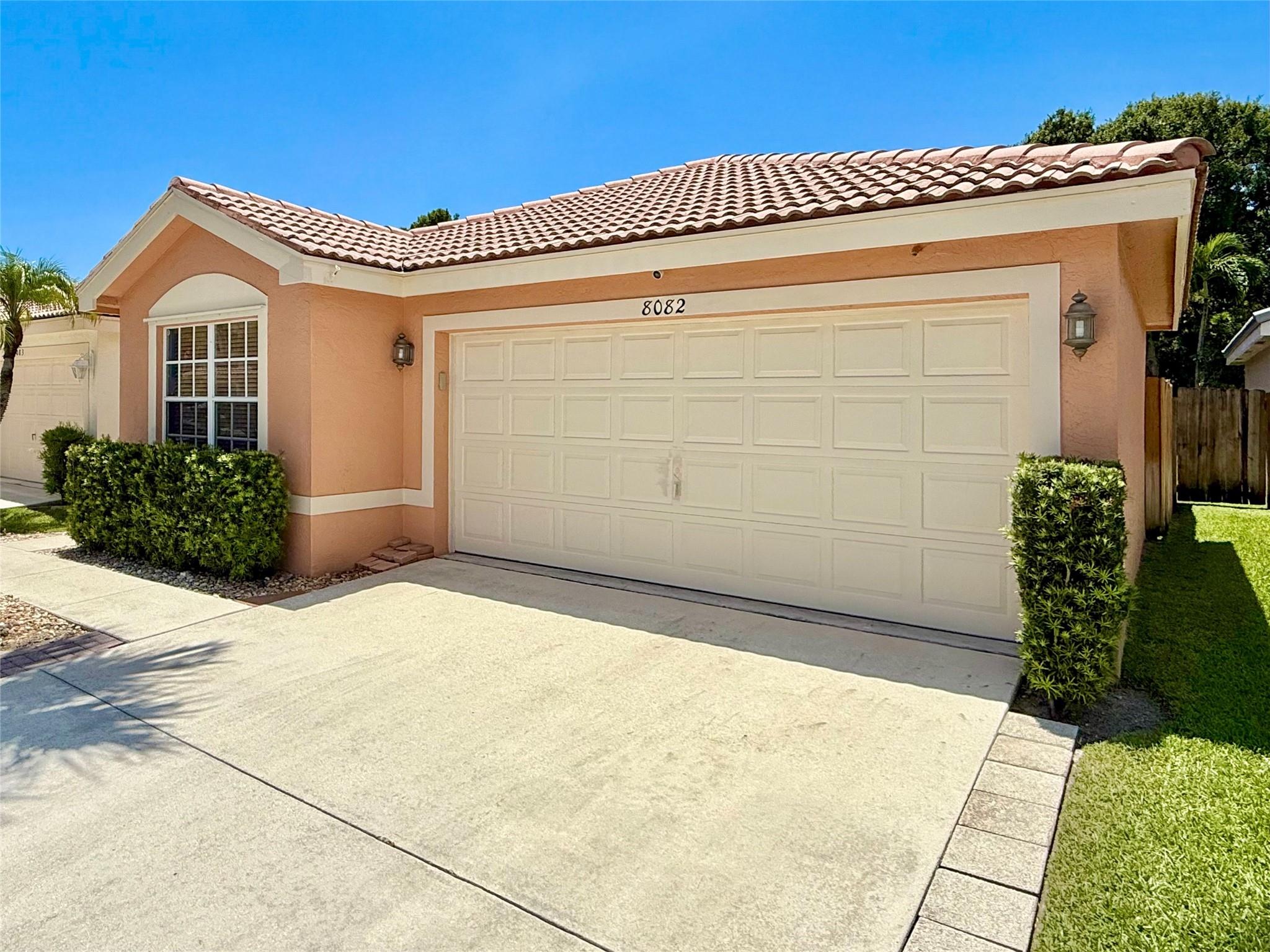 Beautiful and Spacious 4-Bedroom/ 2-Bath, Single-Story Home with 2-Car Garage. Located in Gated sought-after (ALL AGES) Community of NAUTICA in Boynton Beach. Vaulted Ceilings and Tile Floors throughout. Kitchen features Stainless Appliances, White Cabinetry, Center Island, Pantry and Open to Family/Living Room Area. Expansive Finished Screened Enclosure with Covered Patio overlooks Private Fully Fenced Yard. Hurricane Impact Shutters. Amenities Include a Tropical Resort-Style Pool, Pickleball and Tennis Courts, Fitness Center, Playground, Picnic Areas and More! Close to A-rated Schools, Major Shopping Centers and Top Restaurants. Low HOA Fees and Pets Welcome!