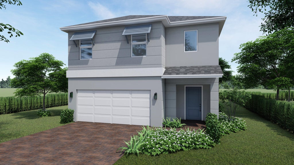 Photo of 5057 Petunia Way, Greenacres, FL 33463 (MLS # B26076306)