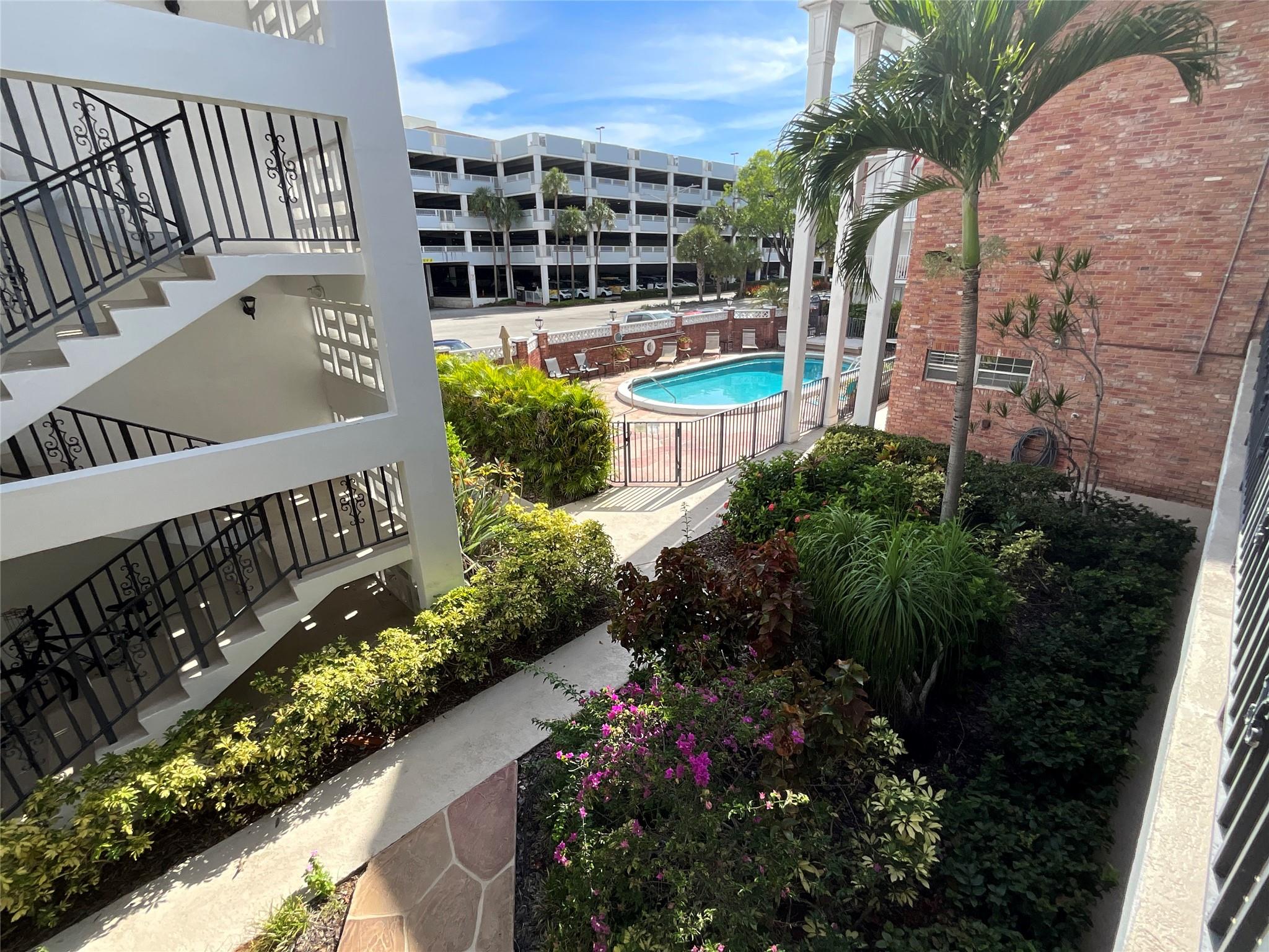 Pristine is the only word to describe this immaculately well maintained and renovated near-beach 1/1.5 bourtiqe condo. Quality in materials is evident from the first look. Walk across the intracoastal bridge to the beach or enjoy all the nightlife the area offers. Located right behind the Galleria mall this spot is unusually well located to shopping, restaurants, hospitals and transportation. You won’t need a car here but the unit comes with one space and another may be available from the Galleria garage with advance permission from security there. Offered either partly furnished or unfurnished the owner may be willing to entertain a seasonal lease of less than 1 year for a well-qualified tenant. The unit has a whole house water filtration system for sparkling clean water.