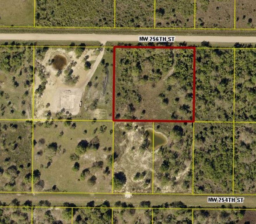 Prairie~Discover the perfect opportunity to own 2.5 acres in a rapidly growing community just outside of Okeechobee, FL. Conveniently located near major highways for easy access, this Central Florida gem offers the ideal blend of rural charm and city convenience. Enjoy close proximity to lakes, parks, and endless outdoor activities. With plenty of space for your toys, RV, or boat, this property gives you the freedom to create the lifestyle you've always wanted. Approved for site-built or manufactured homes. No HOA. All measurements are approximately. Priced TO Sell!