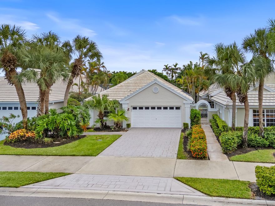 Welcome home to this 3 bedroom, 2 bathroom waterfront home in The Colony at Breakers West, where comfort, style, and a resort-inspired lifestyle come together. You'll love the open-concept layout, soaring volume ceilings, and coastal-inspired colors that create a bright, inviting atmosphere from the moment you walk in. The split floor plan provides privacy, while the main living area and primary suite showcase serene lake views and direct access to your private screened-in pool and spa. Picture mornings spent sipping coffee by the water, afternoons hosting cookouts at the built-in outdoor kitchen, and evenings unwinding in the spa. Breakers West is unique because club memberships are optional, giving you the freedom to enjoy the community without added commitments. If you choose, memberships are available for golf or sport/social privileges at Breakers West   which include summer access to The Breakers Resort golf, tennis, and beach amenities   or at Mayacoo Lakes Country Club.  If you're ready for a home that blends beauty, flexibility, and an unbeatable location, schedule your private tour today.