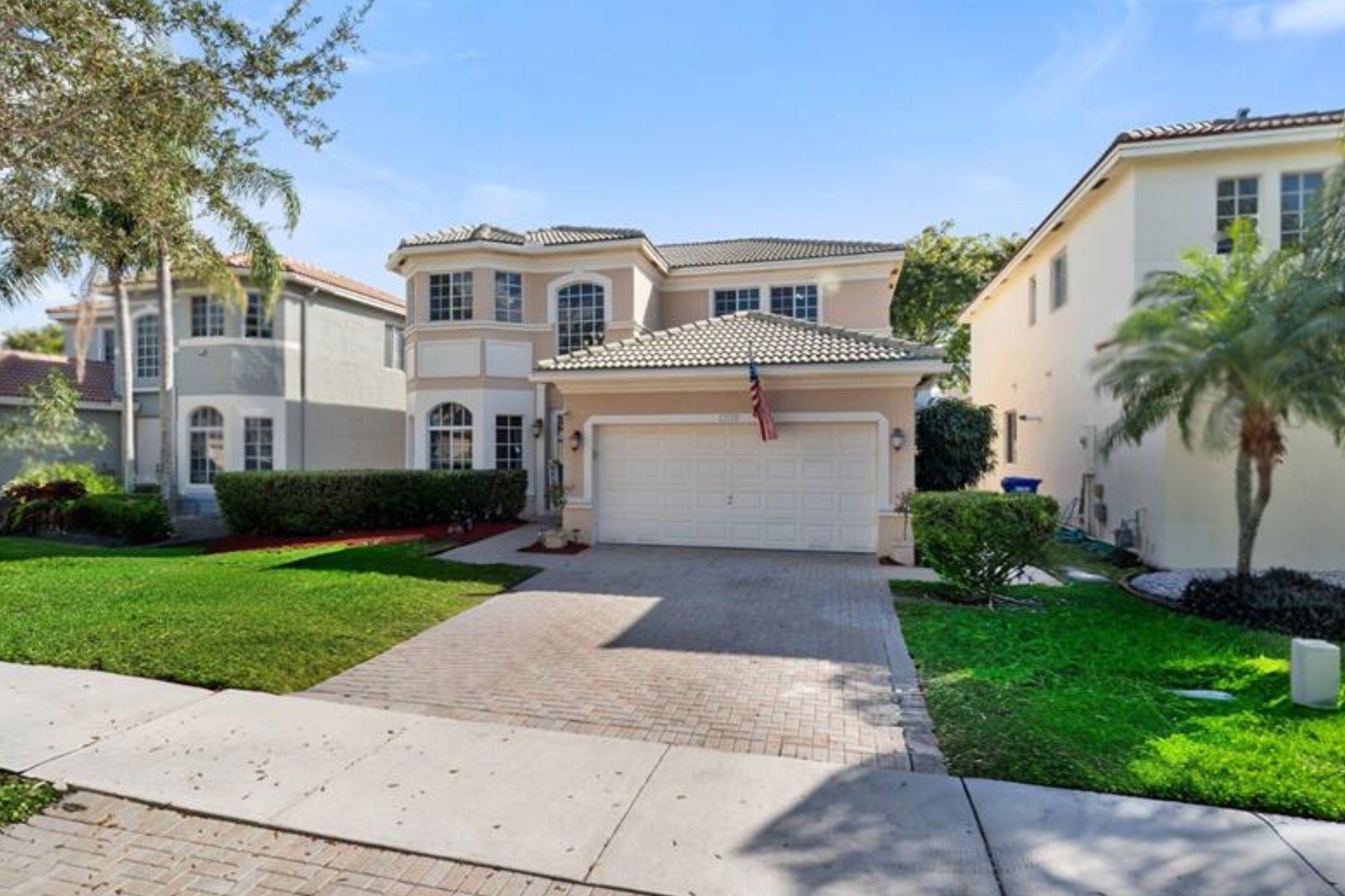 Live luxuriously in Laguna Isles’ exclusive GATED community, featuring a resort-style pool & heated spa, tennis courts, fitness center, and lakefront sidewalk paths. Inside, FLOOR-TO-CEILING MARBLE bathrooms, a grand MARBLE STAIRCASE, and marble flooring upstairs. The first-floor primary suite features custom walk-in closets, a SPA TUB, marble WALK-IN shower, and custom lighting with BLUETOOTH SURROUND SOUND! The spacious kitchen features NATURAL GAS cooking, GRANITE countertops, and openly flows into the living room. Outside, enjoy a freshly PAVED PATIO, pineapple and mango trees, vinyl fencing, and oversized planters! MAJOR HIGHLIGHTS: 2020 HVAC, IMPACT frosted glass front door, recessed lighting, and OVERSIZED WINDOWS that flood the home with natural light. MOVE-IN READY!