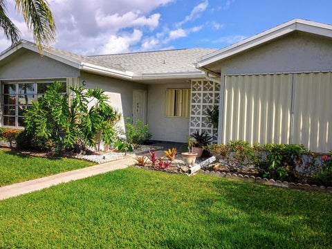 Photo of 14716 Canalview Drive #D, Delray Beach, FL 33484 (MLS # B26038366)