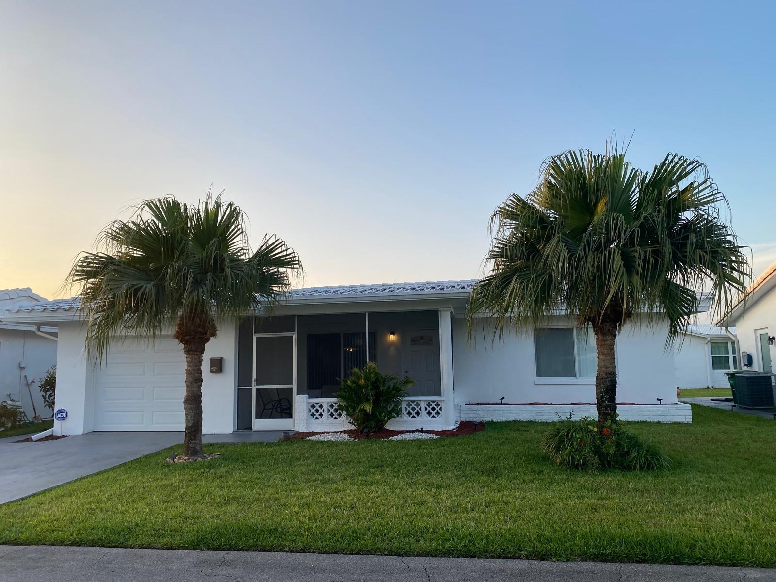 Now Priced to Sell! Seller is Motivated and Flexible on terms for this beautifully updated home in a 55+ community. Features 2-bedroom, 2-bathroom, 1 car garage, Florida room & dedicated home office, laundry room and a screened front porch perfect for enjoying Florida living. The interior boasts an upgraded kitchen with stainless steel appliances, wood cabinetry and granite countertops, tile and laminated flooring throughout, stylish bathrooms. Impact windows and doors provide peace of mind and energy efficiency. The roof was replaced in 2017. Enjoy the benefits of low monthly HOA fee that covers access to community amenities including a clubhouse, swimming pool and lawn maintenance. Centrally located near shopping, dining & major roads. Bring your offer and let's make a deal