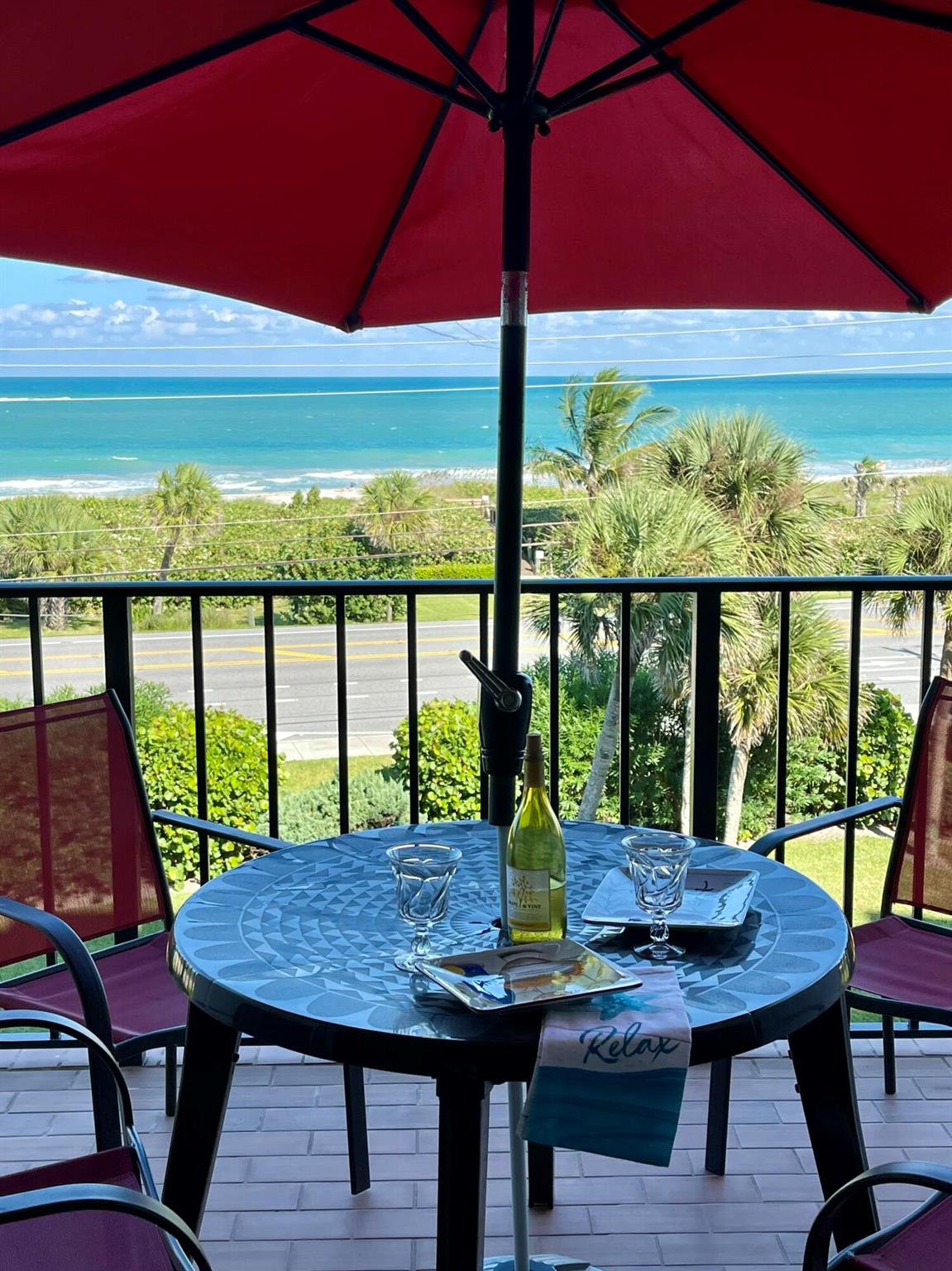 Enjoy stunning ocean views from this beautifully upgraded 2 bed 2 bath fully furnished condo! This rental offers a bright, open lay out with modern finishes throughout, including an updated kitchen and stylish bathrooms and a front load washer and dryer in the unit. Enjoy boating, diving or snorkeling with the natural reefs and off-island shipwrecks nearby .it has a marina where you can dock your boat for your convenience. Relax on your private balcony and take the sights and sounds of the ocean. Located in a resort-style community with top-notch amenities including a sparkling pool, tennis courts, clubhouse and fitness center. Rent includes cable, water and trash, MOVE IN READY, CALL NOW FOR YOUR PRIVATE TOUR!