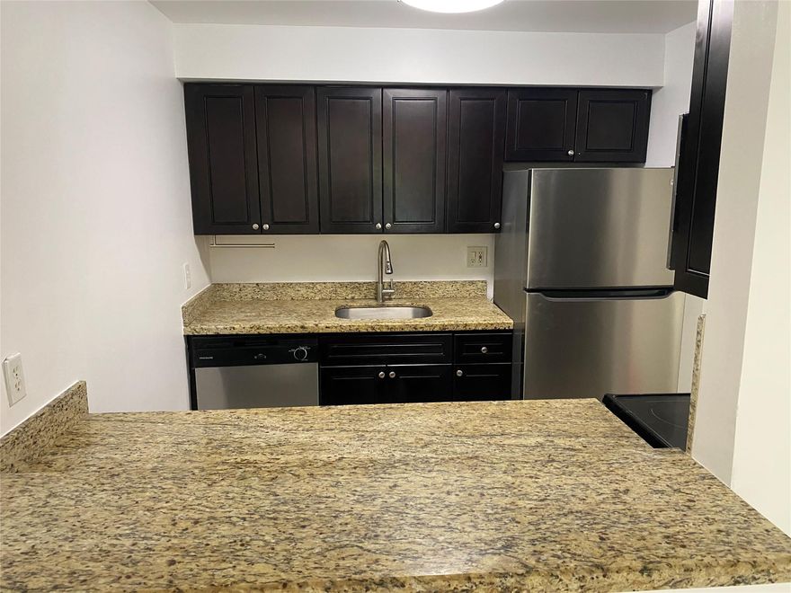 Beautifully updated 2-bed, 2-bath condo in the desirable Promenade at Kendale community! This bright and spacious unit features an open layout, modern finishes, and a fully renovated kitchen with contemporary cabinetry, stainless steel appliances, and ample counter space. Enjoy a large primary suite with walk-in closet and remodeled bathroom, plus a generous second bedroom ideal for guests or a home office. Relax on your private balcony overlooking the lush community grounds.
Promenade at Kendale offers resort-style amenities including a sparkling pool, clubhouse, and well-maintained common areas— all in an unbeatable central Kendall location close to top schools, shopping, dining, Baptist Hospital, and major highways. Move-in ready, perfect for homeowners or investors alike. A must-see!