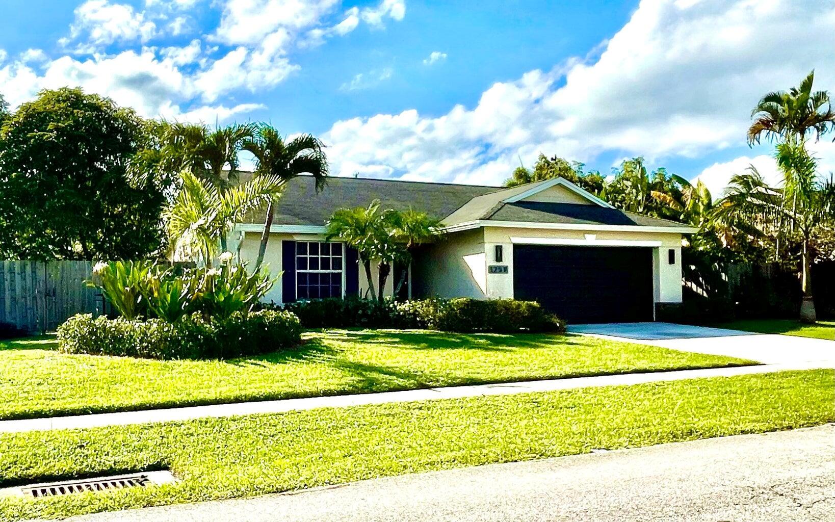 Oasis, centrally located minutes away from the equestrian grounds, beaches, airport, shopping and restaurants. You name the place and it will be within minutes, lots of them within walking distance. Bring your truck or you Mercedes, the property features two car garage and driveway space.  Bring your clothes and your toothbrush the rest is here!!  Nicely decorated. Smart tVs in every room, private pool and a nice fence yard for your dogs to run. Internet, lawn and pool maintenance included.. Too much to list.  Please. Refer to youtube and type ''1259 Denlow Lane'' for virtual tour .
