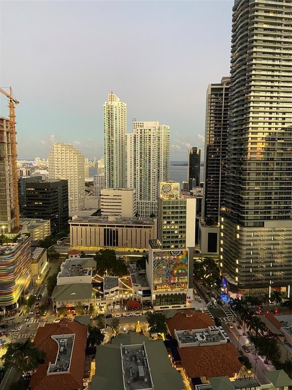 Best East views from this spacious 2bed/2bath in high-floor. Nine is located above the Mary Brickell Village and just steps from Brickell City Center, Metro Mover, Metro Rail and over 35 restaurants. This unit features imported porcelain tile in a wood grain finish in all unit, solar window shades and blackouts, Italian cabinetry, quartz countertops, stainless steel appliances, washer & dryer, large closets & incredible amenities. Unit could come fully furnished & decorated 2 CARS GARAGE assigned.