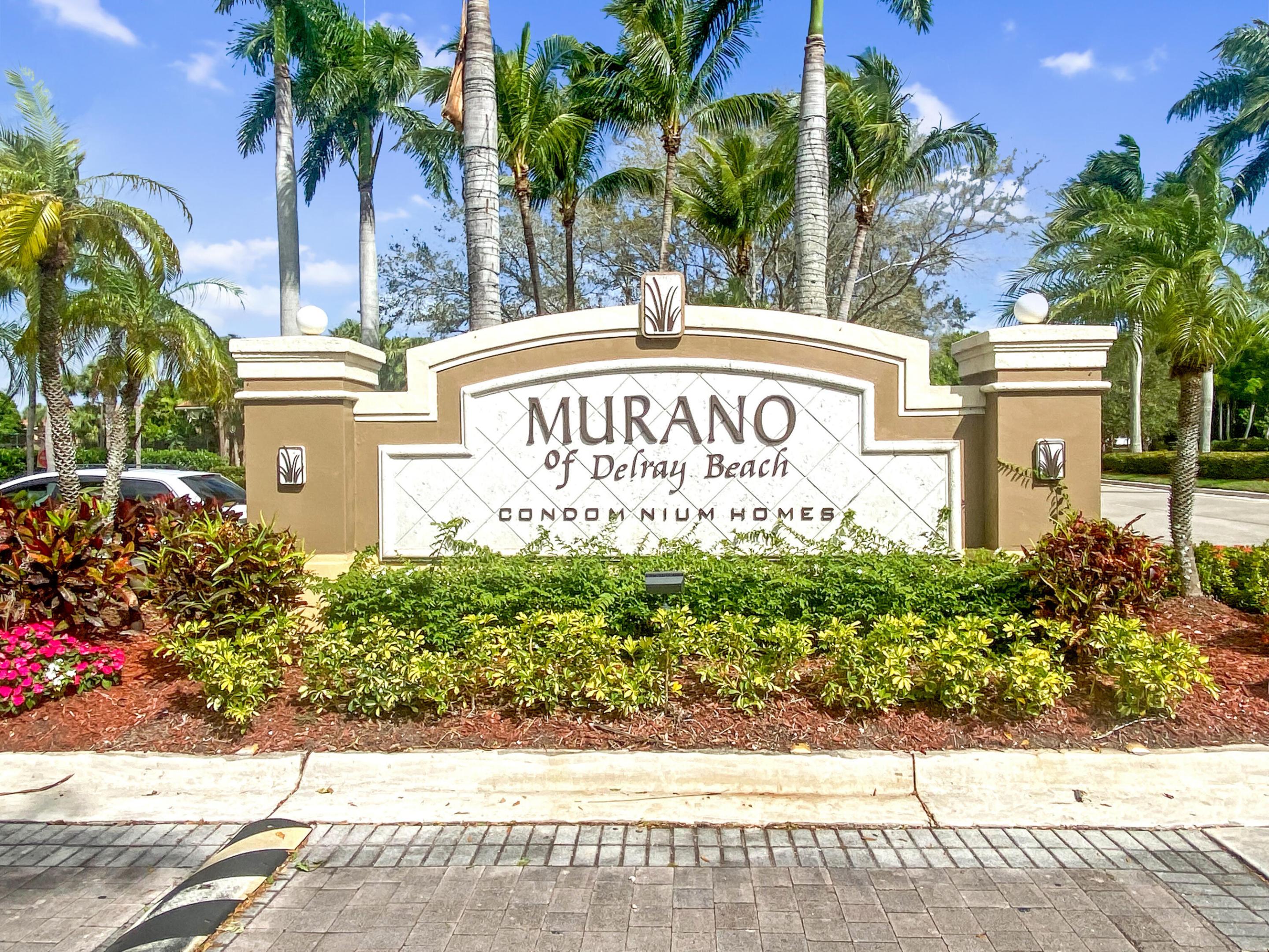 MURANO AT DELRAY BEACH CONDO - Residential Lease