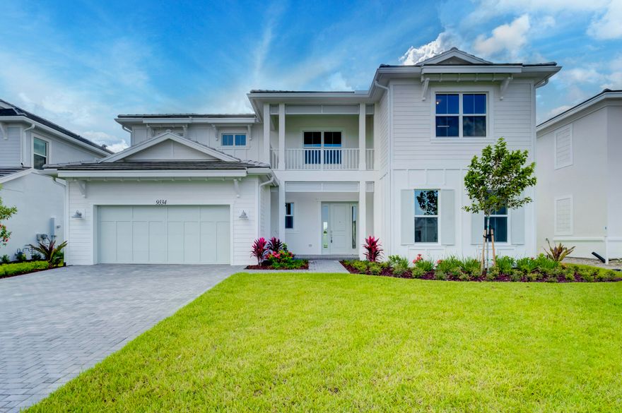 Beautiful 4 bedroom with 4 full and 1 half bath home with a den. The foyer flows into an inviting hallway revealing a bright and open floor plan. The well-designed kitchen features a large center island with breakfast bar, plenty of counter and cabinet space and large walk-in pantry. The expansive primary bedroom suite is highlighted by an expansive walk-in closets and deluxe primary bath with soaking tub and separate shower and private water closet. Informal dining room and private study.