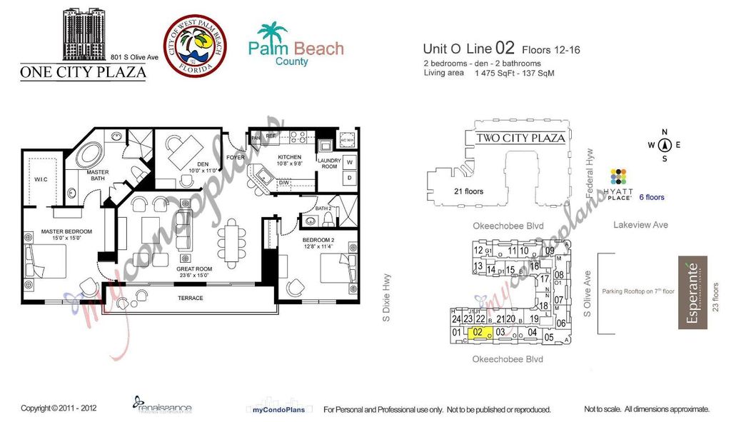 Photo of 801 S Olive Avenue #1402, West Palm Beach, FL 33401 (MLS # R11153349)