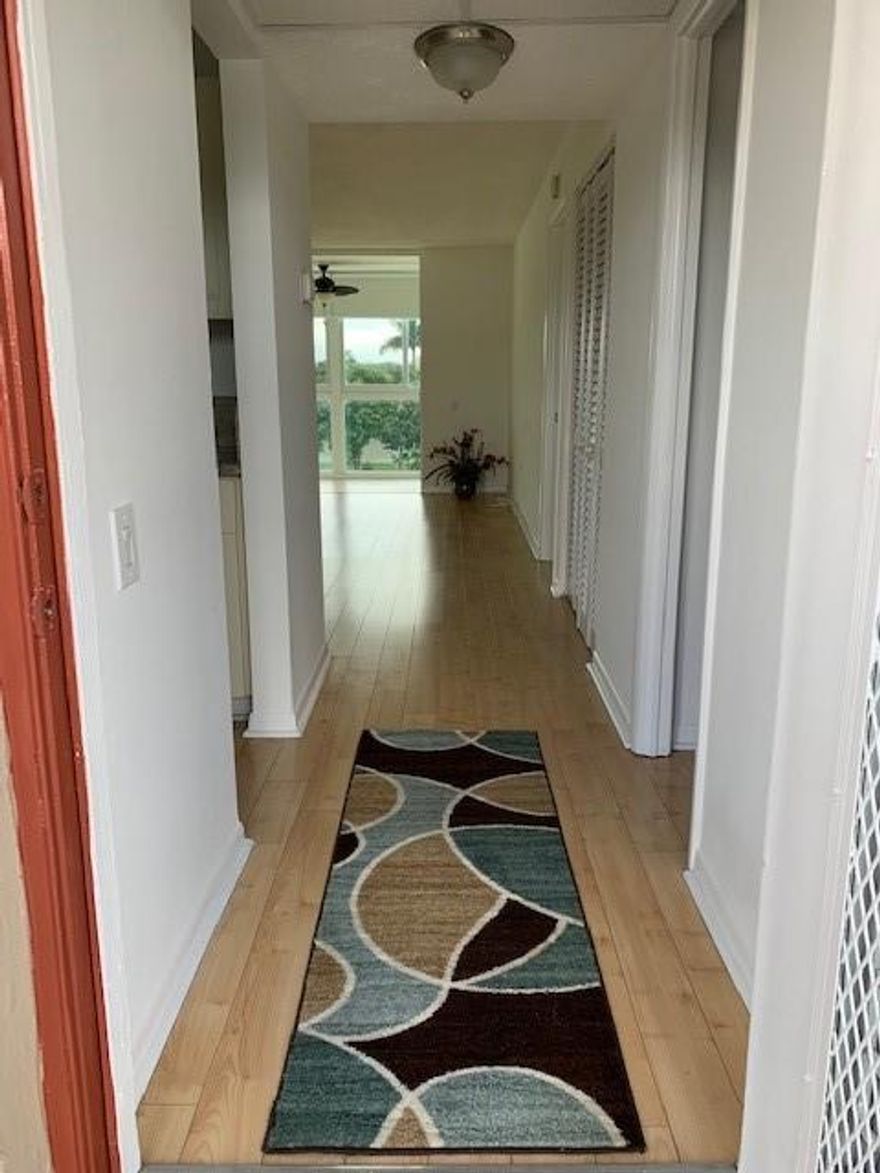 Fully remodeled condo with an amazing water view. Located in well maintained 55+ community near parks, community center, shopping and much more. IMPACT WINDOWS/REMODELED KITCHEN AND BATH. Cable included, water included, amenities and more. Pets allowed, size limit and number limit.