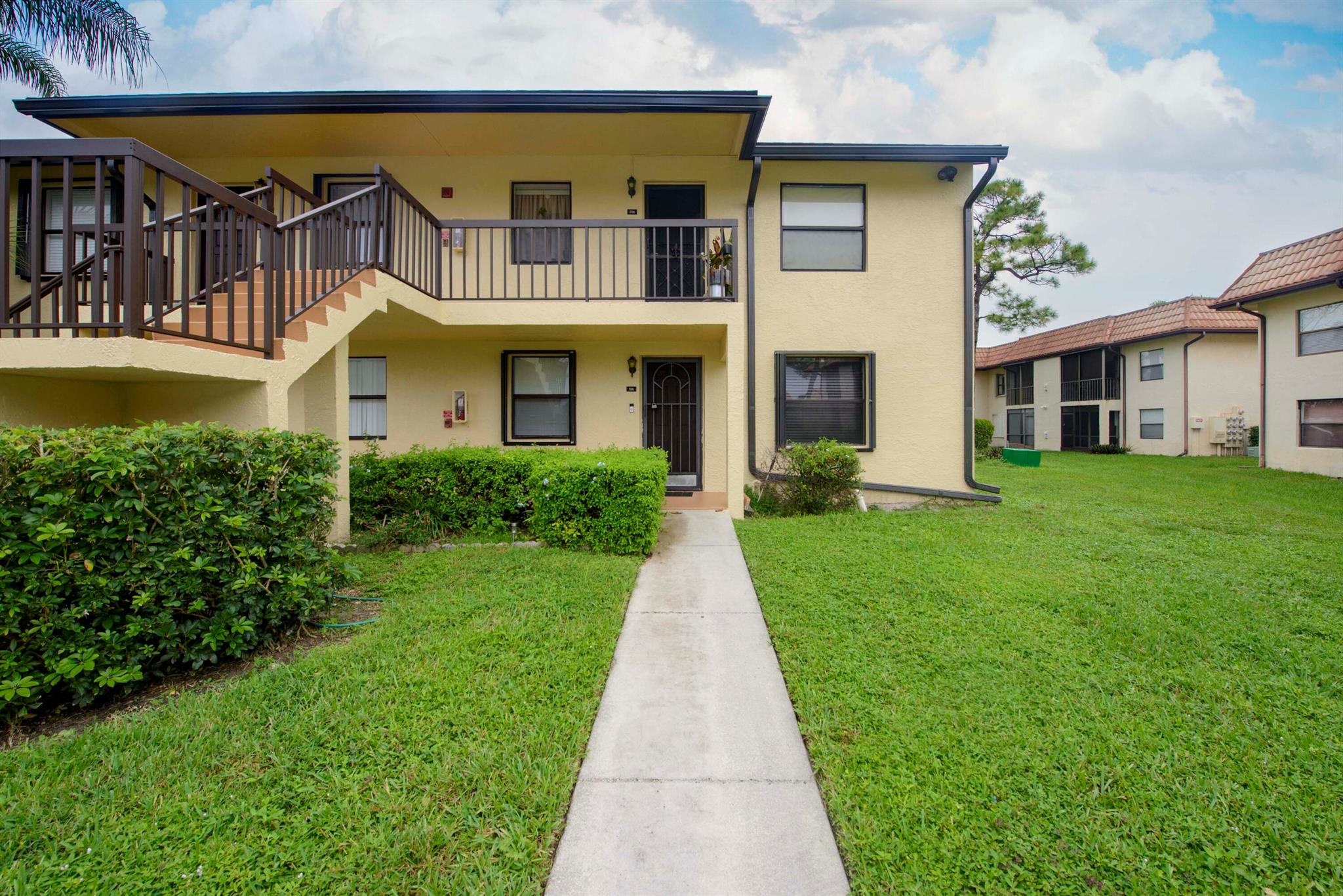 WELCOME TO THIS IMMACULATE 2/2 CONDO FEATURING A FULLY RENOVATED KITCHEN AND MASTER BATHROOM, OPEN CONCEPT LAYOUT WITH LARGE WALK-IN CLOSET, ACCORDIAN SHUTTERS THROUGHOUT THE HOME. NICE SCREENED IN PATIO. LOCATED IN A QUIET COMMUNITY. NO Age Restriction. HOA includes: Cable, Lawn Care, Water, Pool, Clubhouse, Tennis Insurance on the Building, Roof Maintenance.