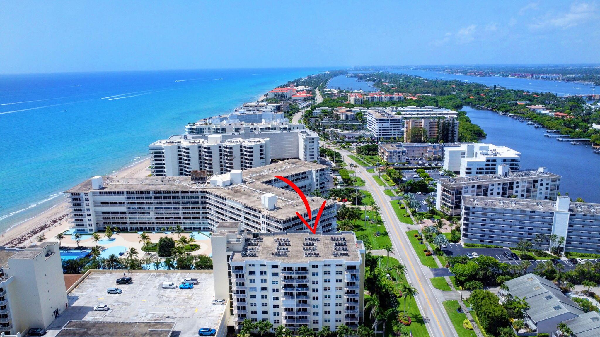Whether you're looking for a personal beachfront retreat or a great investment, this is the one: ** This tastefully furnished unit features spacious rooms with a lot of storage space, updated kitchen and bathrooms, hurricane impact windows, and newly installed A/C system and electrical panel.** Enjoy BOTH sunrise over the ocean and sunset over the Intracoastal from your 6th-floor balcony! ** Great investment opportunity, already rented until June 2026. **This oceanfront building with private beach access offers an oceanfront heated pool, a clubhouse with a fitness room, a billard room, a sauna, a kitchen, and a picnic area w/ barbecue. ** Milestone inspection passed- no special assessments as of today - full-time manager on-site.