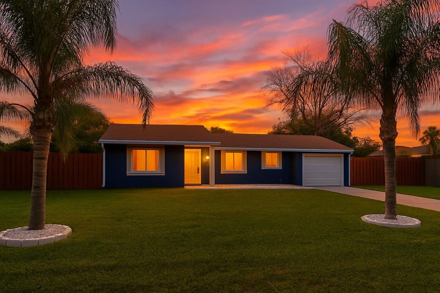 Modern comfort meets everyday style in this beautifully updated 3-bed, 2-bath home on a spacious 10,348 sf lot in Port St. Lucie. Featuring a sleek kitchen with quartz countertops, stainless-steel appliances, and laminate flooring throughout. The garage conversion adds a private suite with full bath and walk-in closet--ideal for guests, in-laws, or a home office. Freshly painted inside and out, this move-in-ready gem offers a newer roof (2021), new gutters, and privacy fencing (2024). Enjoy Florida living with an above-ground pool that stays and plenty of yard space to entertain, garden, or expand. Conveniently located near schools, parks, shopping, and beaches. Don't wait--schedule your private showing today!