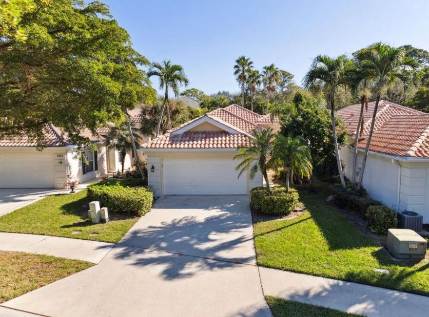 Live in a LARGE, MODERN 3 bed 2 bath HOME with a large garden view patio and 2 CAR garage in this EAST DELRAY gated community. Why not live here instead of a small overpriced apartment when you can have a whole home!!! 
This is a well maintained ALL AGES community. 10 min drive to E. ATLANTIC Av. night life/ shopping and a 20 min drive to the beach! This home features an open floor plan,  SS Appliances, large garage, full size laundry, Beautiful treed yard with patio. Home features split bedrooms and dual sinks in the Master Bath, with a walk-in shower and full tub in the 2nd bath.  Enjoy a walk around the 273 unit community, the pool deck, or patio. Make this yours -no ownership headaches! Home is not for sale-you will not be disturbed. Level 2 EV Charger in garage.
Bring your pet