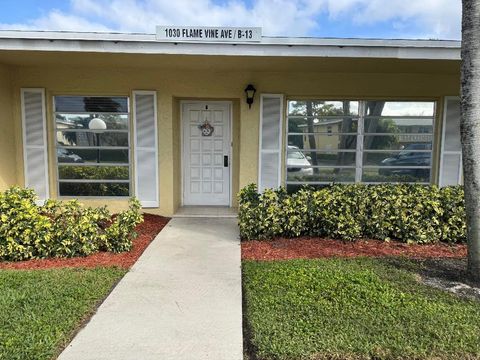 1030 W Flame Vine Avenue 13-B Delray Beach FL 33445