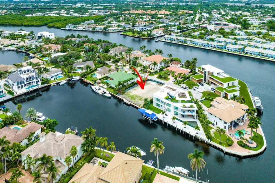 Welcome to 4211 Intracostal Drive, an exquisite gem nestled within the prestigious enclave of Bel Lido in the charming seaside town of Highland Beach. Boasting an expansive lot measuring 100x125, this exceptional property commands breathtaking vistas of the Water Basin, enhanced by a 160ft wide canal that transforms it into a haven for boating enthusiasts. Included in the sale are meticulously crafted plans for a stunning 7200 SQFT contemporary residence which could be expanded to 3 stories high. Ensuring a seamless transition into luxurious coastal living. Embrace the opportunity to create your dream waterfront retreat, where every day is adorned with panoramic water views and unparalleled tranquility. Discover the epitome of coastal elegance at 4211 Intracostal Drive