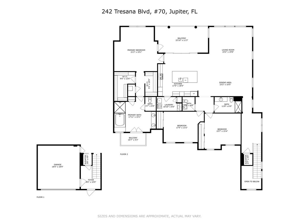 Photo of 242 Tresana Boulevard #70, Jupiter, FL 33478 (MLS # R11099049)