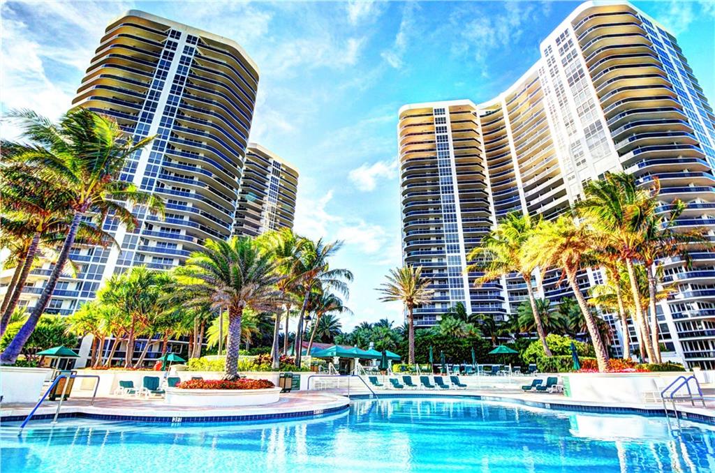 Upon entrance into the private elevator vestibule you are drawn to the direct ocean & Southeastern Coastline views. This seldom available corner unit offers a generous split floor plan with Travertine marble floors, floor to ceiling windows & an oversized wraparound balcony. The extensive master suite comes complete with his & her bathrooms, walk in closets & sweeping views of the Atlantic Ocean. L'Hermitage offers luxury living with everything the discriminating buyer could want.