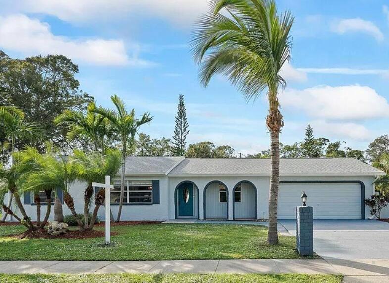 Centrally located in Melbourne, this pool home is ready for its next owners!** Step into your own tropical retreat by adding a few outdoor swing chairs and relaxing by the fire pit. Host gatherings with ease--grill your favorite meals on the patio while friends and family float in the pool. The split floor plan offers privacy and flexibility, with an open-concept living and dining area that's perfect for family living. Additional features include a two-car garage, sidewalks, and a location just minutes from grocery stores, restaurants, and shopping.