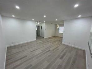Wow!! Great Location, Great Neighbors, Gorgeous Modern Apartment with UPGRADED Kitchen and Bathrooms THIS IS A MUST SEE!! This SPACIOUS Apartment features Two Large Bedrooms & Two UPDATED Bathrooms, Master Bedroom has it's own Bathroom. The Large kitchen is nicely upgraded with Granite Counter Tops, Stainless Steel Appliances and Beautiful Cabinets, with New Recessed Lighting, New Floors and Dishwasher and Washer & Dryer in the Unit, New Impact Windows. Two Parking Spaces. No Association Approval Required Apartment will be Available for immediate Occupancy. Application Fee $30 for everyone over 18 Minimum Credit Score of 630. Washer & Dryer in the Apartment. Only two month to move in. First month and one month Security Deposit.