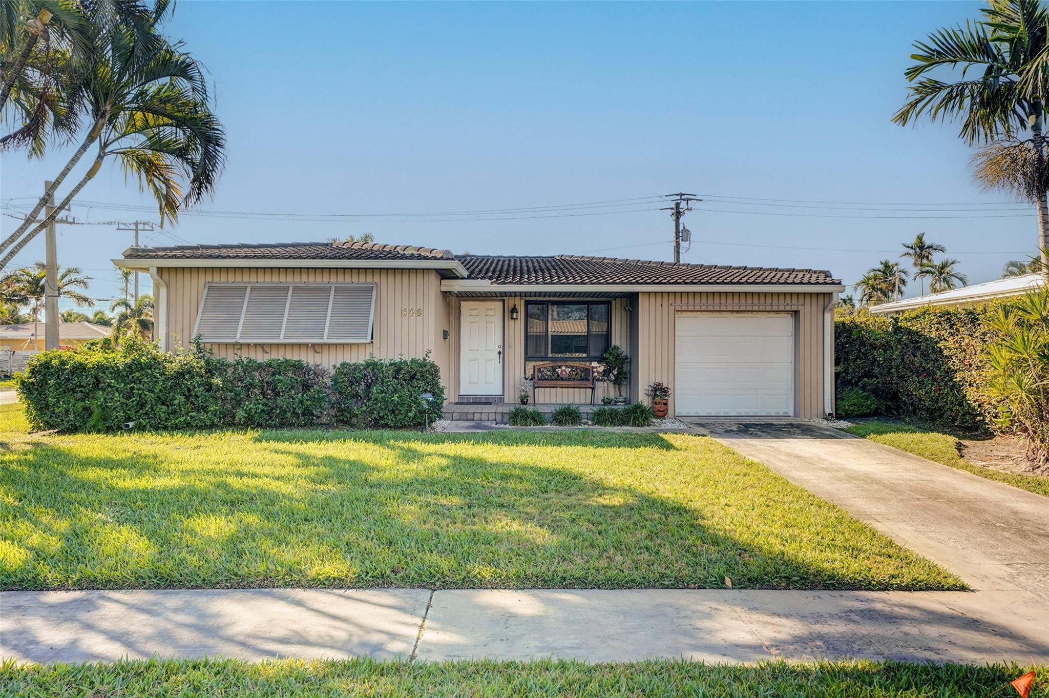 Imagine your life in this charming 3-bedroom, 2-bathroom house located at 238 Southeast 3rd Street in the vibrant East Dania Beach. Just a few miles from the Atlantic Ocean and the Dania Pier, this property is excellent for both families and investors. Positioned on a generous corner lot, it boasts a windowed patio, an extra 360 square feet of living space in the den, and plenty of room for entertainment. The eat-in kitchen is complemented by a formal dining area, ideal for gatherings. You'll appreciate the convenience of nearby grocery stores, retail hubs like Oakwood and Dania Pointe, and swift access to Fort Lauderdale/Hollywood International Airport and the cruise port. The city recently began the Southeast Drainage Project & this street has already been completed! Priced to sell!