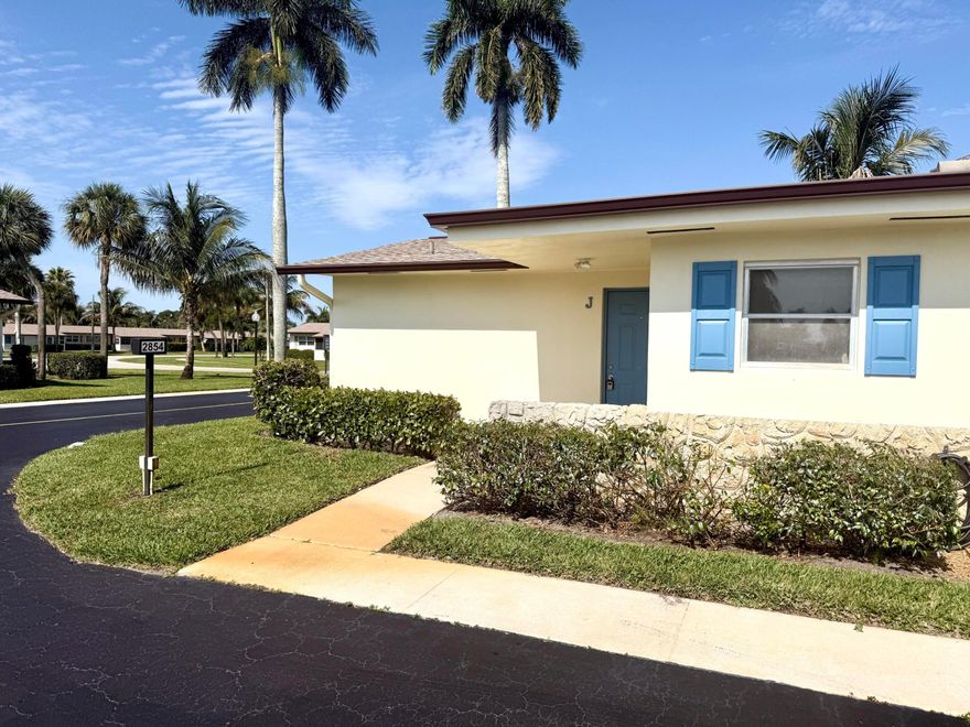 Welcome to this spacious corner condo with one bedroom and one bathroom in the highly sought-after 55+ Cresthaven Villas community in West Palm Beach.  718 credit score and 40K annual income required. This well-maintained unit offers an open-concept layout with classic terrazzo flooring throughout. It includes cable, water, trash, and full access to community amenities, including the pool, clubhouse, and fitness center. Conveniently located near major highways, shopping, and dining, this property combines comfort, value, and accessibility.