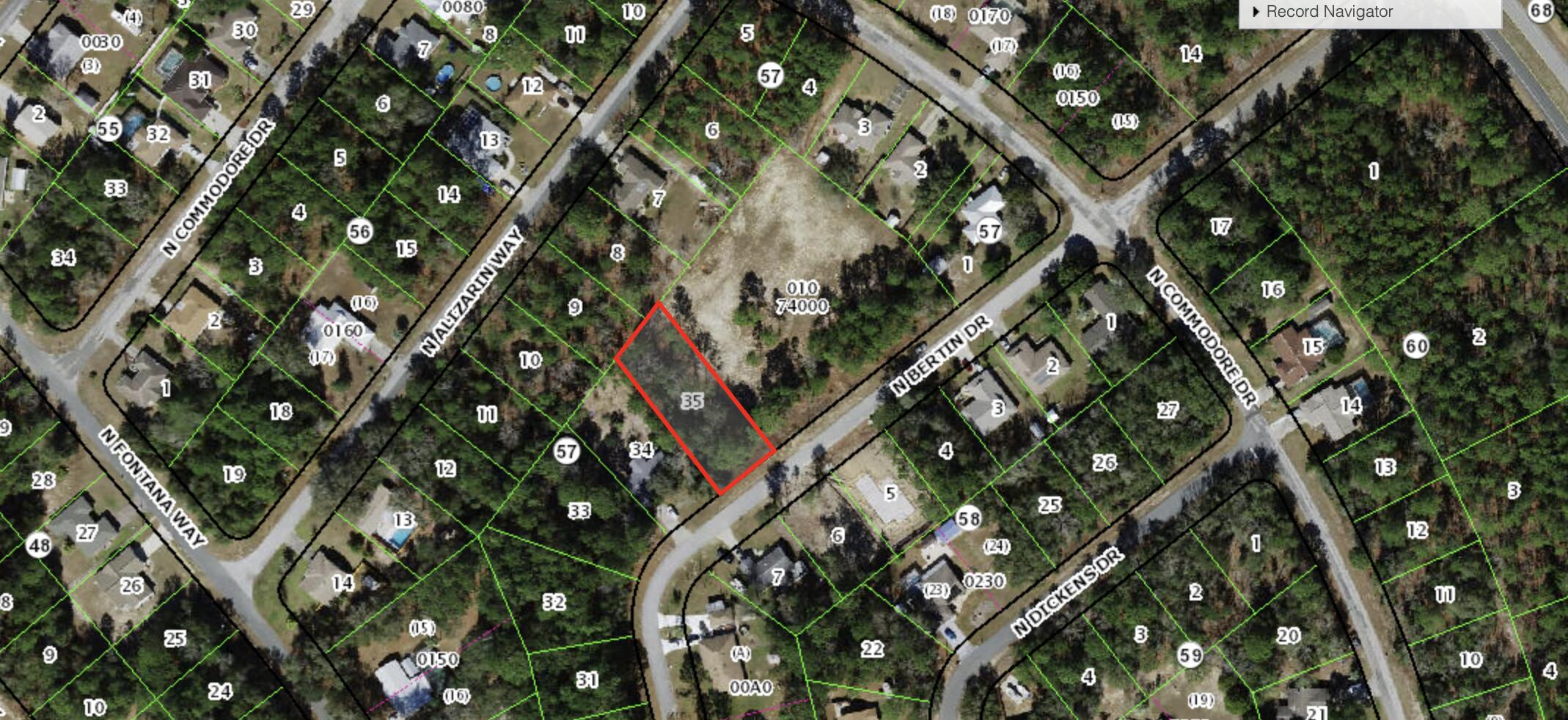 CITRUS SPRINGS UNIT 01 - Land