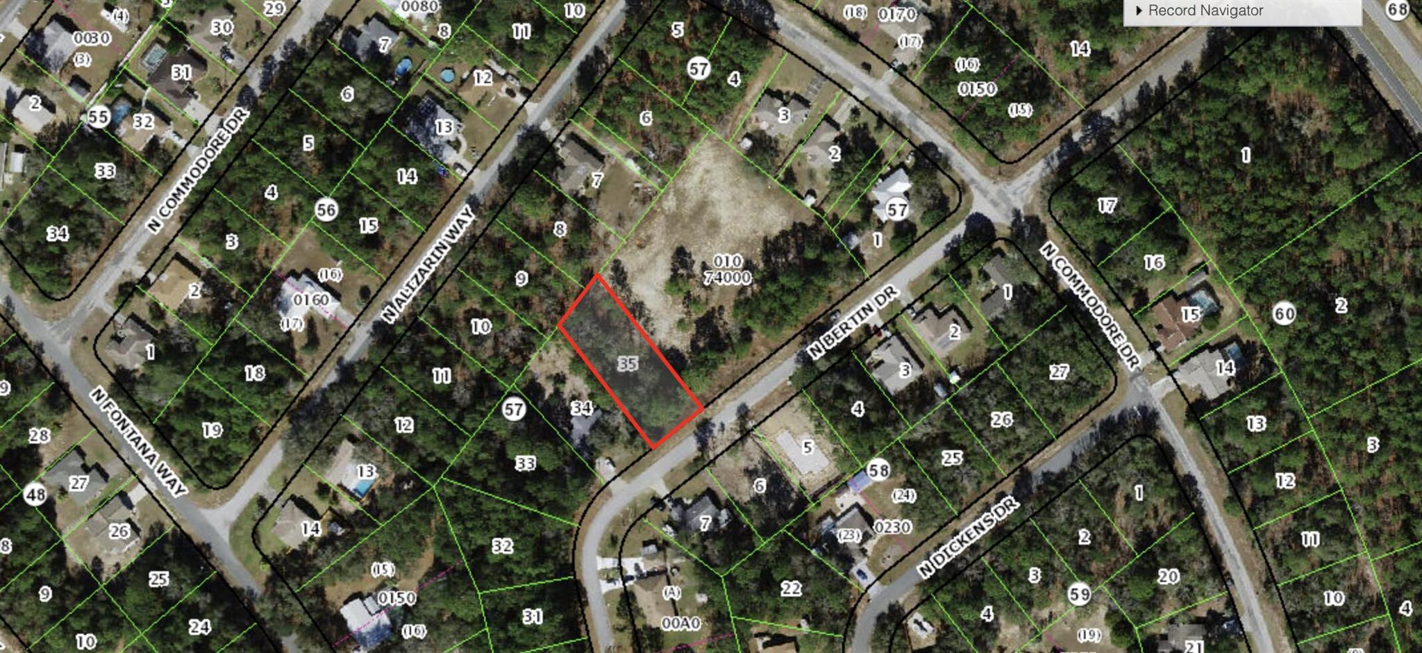 CITRUS SPRINGS UNIT 01 - Land