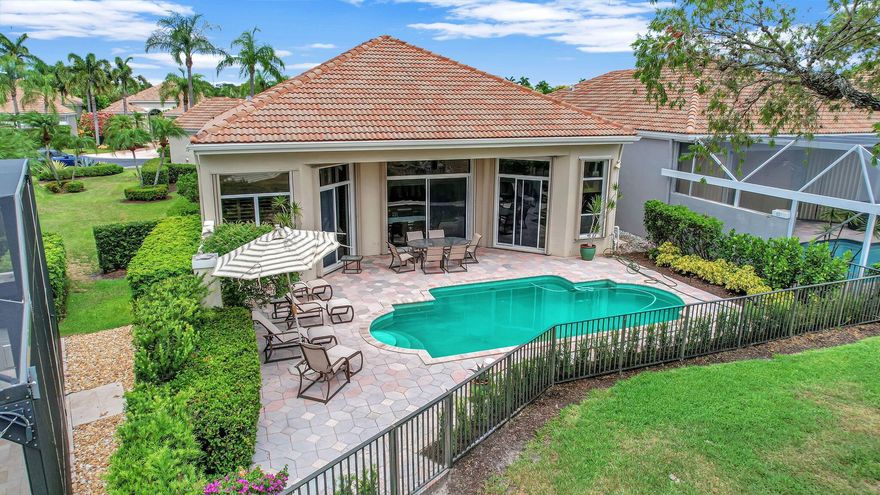 Enjoy resort style living with this ANNUAL rental. Fully furnished 3 Bed/3 Bath home has a office and pool. The Club at Ibis is a gated country club offering golf, tennis, pickleball, 4 restaurants, bocce, cards, fitness center and more. SIGNATURE GOLF PRIVILEGES available with $975 transfer fee to club. Close to shopping, restaurants, beach, PBI airport.