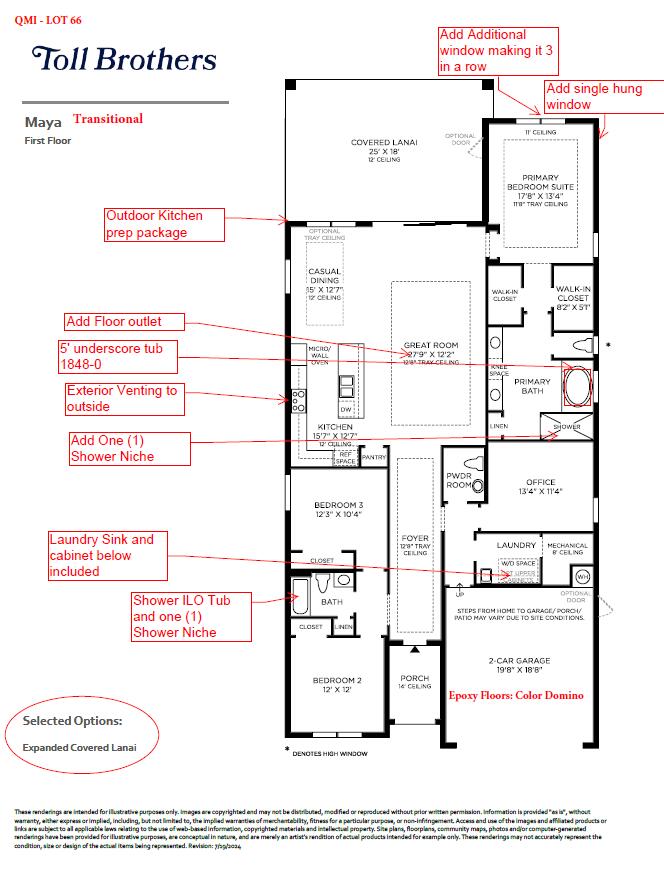 AVENIR SITE PLAN 2 POD  LT 66 - Residential