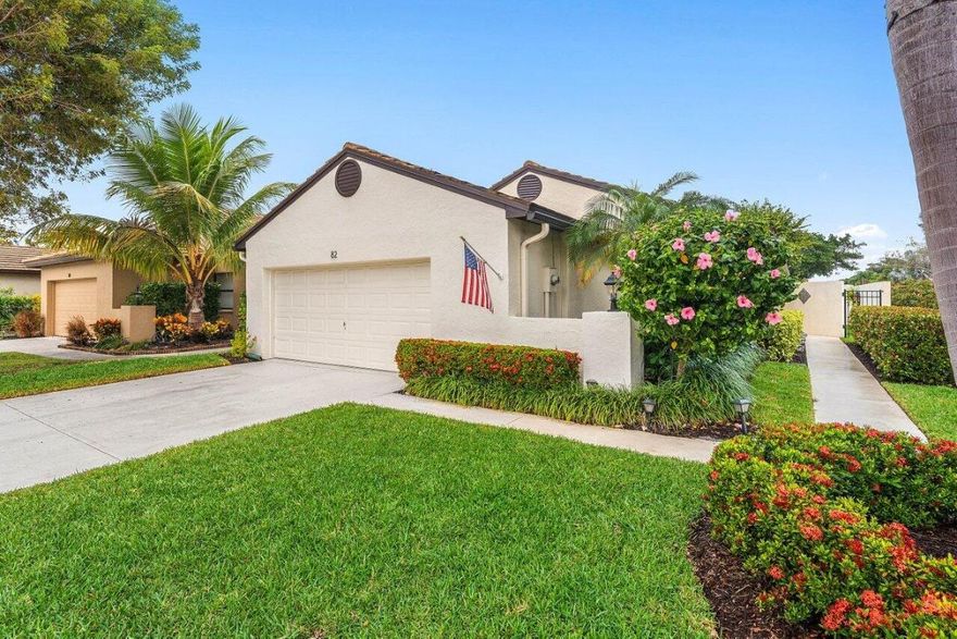 Super cute corner lot single-family home in sought-after PGA National. Light and bright, this fully updated residence features a gorgeous extended kitchen with brand-new appliances. Recent upgrades include a 2023 A/C, all impact windows, and a generator. Enjoy a newly and beautifully landscaped yard offering plenty of space & privacy, all while being conveniently located near I-95, the Turnpike, PBI Airport, dining, and shopping.