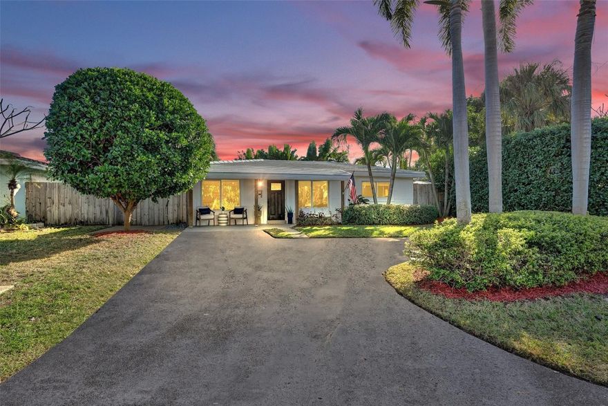 Enjoy the best of South Florida living in this impeccably remodeled Garden Acres home blending comfort, style & functionality. Features include a lushly landscaped serene backyard with a dual shelf heated pool perfect for year round entertaining, an open and bright kitchen with high end custom finishes, luxuriously updated bathrooms, a detached Casita which can be used as a guest house or office and a formal dining room that could be converted to a third bedroom/office.  Excellent location in desirable Oakland Park and just minutes to top eateries, the beach, Wilton Manors, entertainment and I-95!