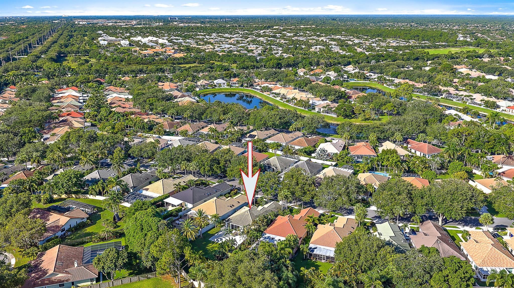 The Hamptons at Maplewood is one of Jupiter's most sought-after, family-friendly neighborhoods. This home sits on the largest lot in the community--nearly a 1/4 acre--offering space to build a pool, play area, or simply relax in nature. Enjoy oak-lined streets, peaceful lakes for daily walks, and a prime location near beaches, golf, and top-rated schools. Don't miss this rare opportunity! Come see it for yourself!