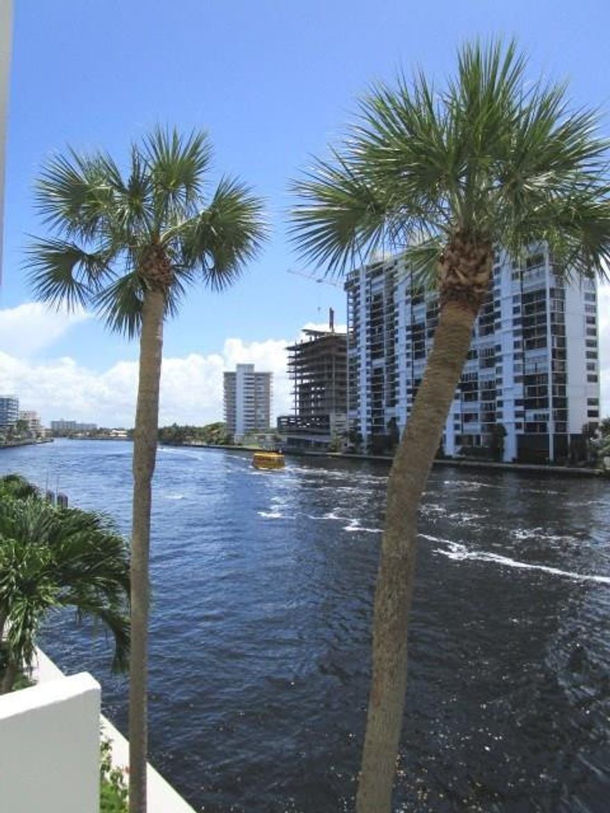 Excellent opportunity and value in this large and bright unit with outstanding Intracoastal view! One owner, in original condition but exquisitely maintained. Breathtaking views from the roof top pool, new fitness center and cardio room. Semi-private elevator. Concrete restoration, pool, gym and lobby renovations just finished. Pet friendly building: 2 pets up to 25 lb. each. Maintenance includes premium cable with internet. Short walk to North Beach, Birch Park, Galleria, supermarket & banks.