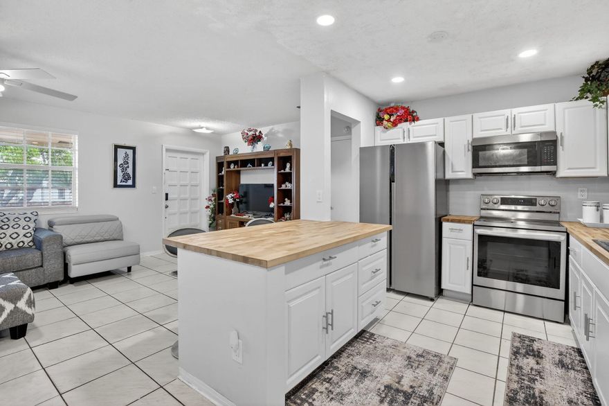 Beautiful 4 Bed 2 Bath Home with No HOA and plenty of space to entertain and relax! Updated kitchen and bathrooms with stainless steel appliances including new washer and dryer. This fully fenced home has a large backyard with a fruit garden, storage shed, and room for a pool! Located near shopping plazas, schools, and minutes from the highways this area is a prime location for family living or an investment property. The property allows for multigenerational living and space for an additional dwelling unit, ADU. This quiet neighborhood is very attractive and the home itself is welcoming in every room. Be sure to add this home to your wish list. Make it your own. Schedule your tour today!